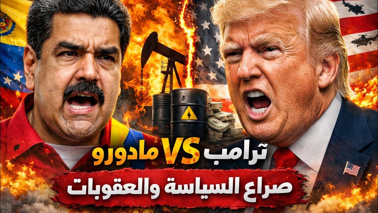 مادورو ضد ترامب | صراع السياسة والنفط والعقوبات التي هزّت العالم mar.younessvives