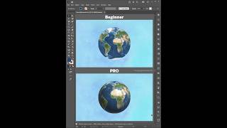 Illustrator Tutorial 2026 | Tips for drawing realistic 3D Earth Map like a PRO #illustratortutorial