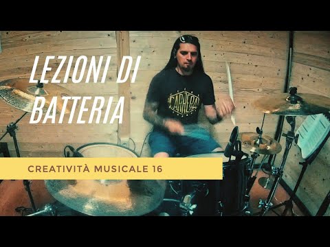 Lezioni di batteria - creatività musicale 16