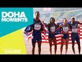 World Record in the Mixed 4x400m | World Athletics Championships 2019 | Doha Moments
