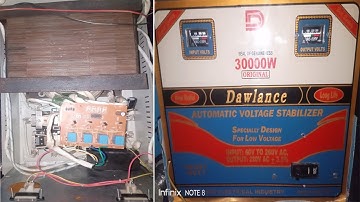 Automatic Voltage Stabilizer For Home Use || 14 KVA || 4 relays || 20000 watts || Urdu/Hindi