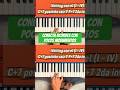 🎶🔥 Inversiones con séptimas que todo pianista debe saber #piano #musica #pianotutorial