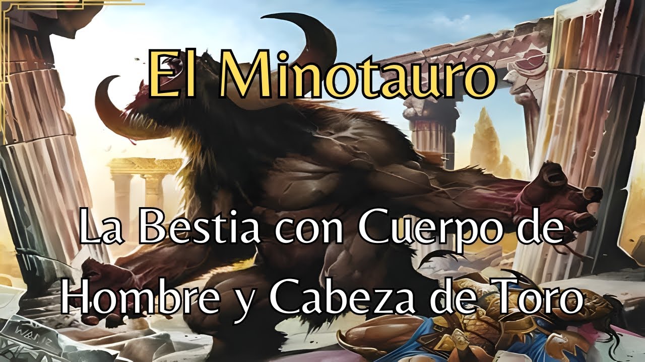 Monstruo Con Cuerpo De Hombre Y Cabeza De Toro