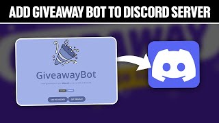 How To Add Giveaway Bot To Your Discord Server 2024! (Full Tutorial)