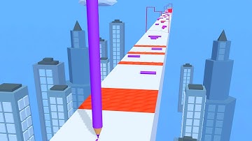 Pencil Run All Levels Mobile Gameplay Walkthrough - Update iOS, Android Game