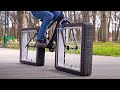 A squarewheeled bicycle and other crazy ideas that worked
