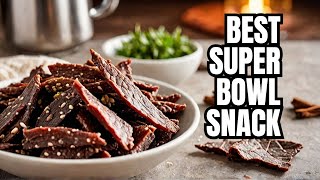 Super Bowl Party Beef Jerky Recipe