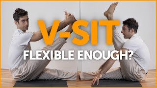 V-Sit Tutorial: Measure your Hamstrings Passive and Active Flexibility