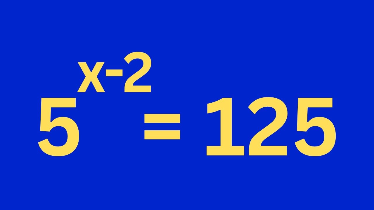 A Nice Exponential Equation | How To Solve In Two Ways - YouTube