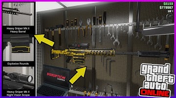 GTA 5 ONLINE- How To Unlock Thermal Scope And Explosive bullets Easily (UPDATED)