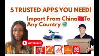 Alibaba vs 1688 vs Taobao | 5 Best Apps to Import from China 🇨🇳 to Any Country|Mini Importation 2026