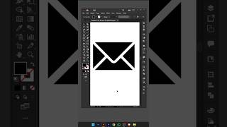 How to make Mail icon in illustrator #shortvideo #youtubeshorts #trendingshorts
