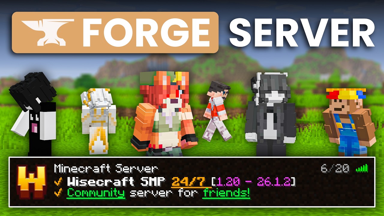How to Make a Forge Minecraft Server (2026) - YouTube