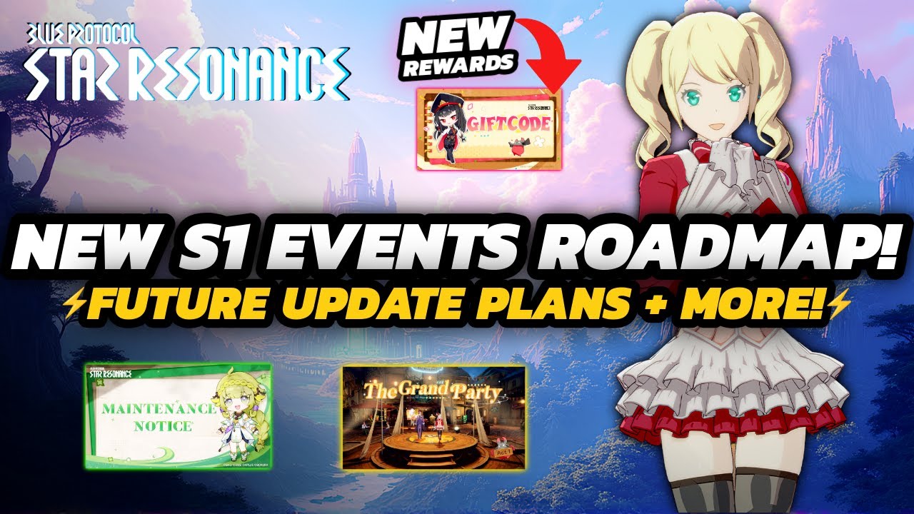 Blue Protocol: Star Resonance — БУДУЩИЕ обновления 1-го сезона | НОВЫЕ награды + БОЛЬШЕ!