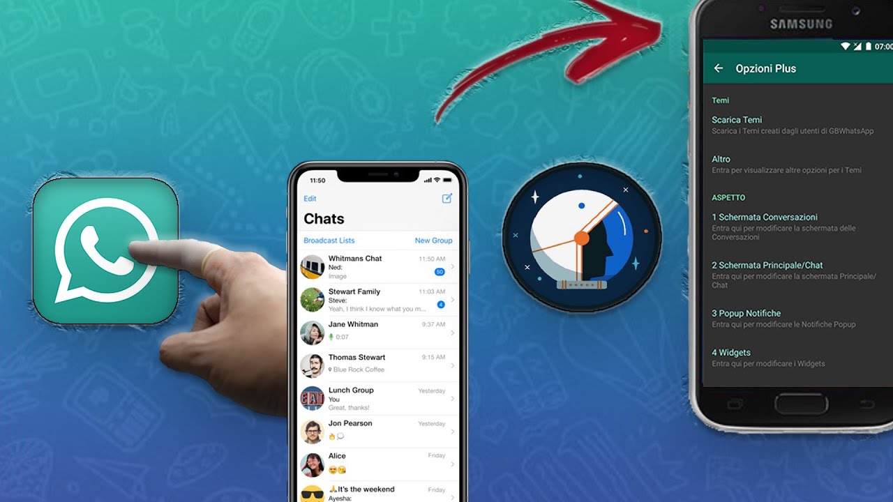 Come vedere i messaggi eliminati (GBWhatsApp tutorial) - YouTube
