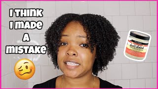 Trying Aunt Jackie's Don't Shrink Flaxseed Elongating Curling Gel One Last Time