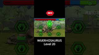 CODE 19 - WUERHOSAURUS  #jurrasicworldthegame #dinosaur