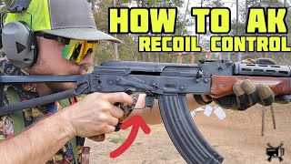 HOW TO STAND, HOLD AND CONTROL AN AK47