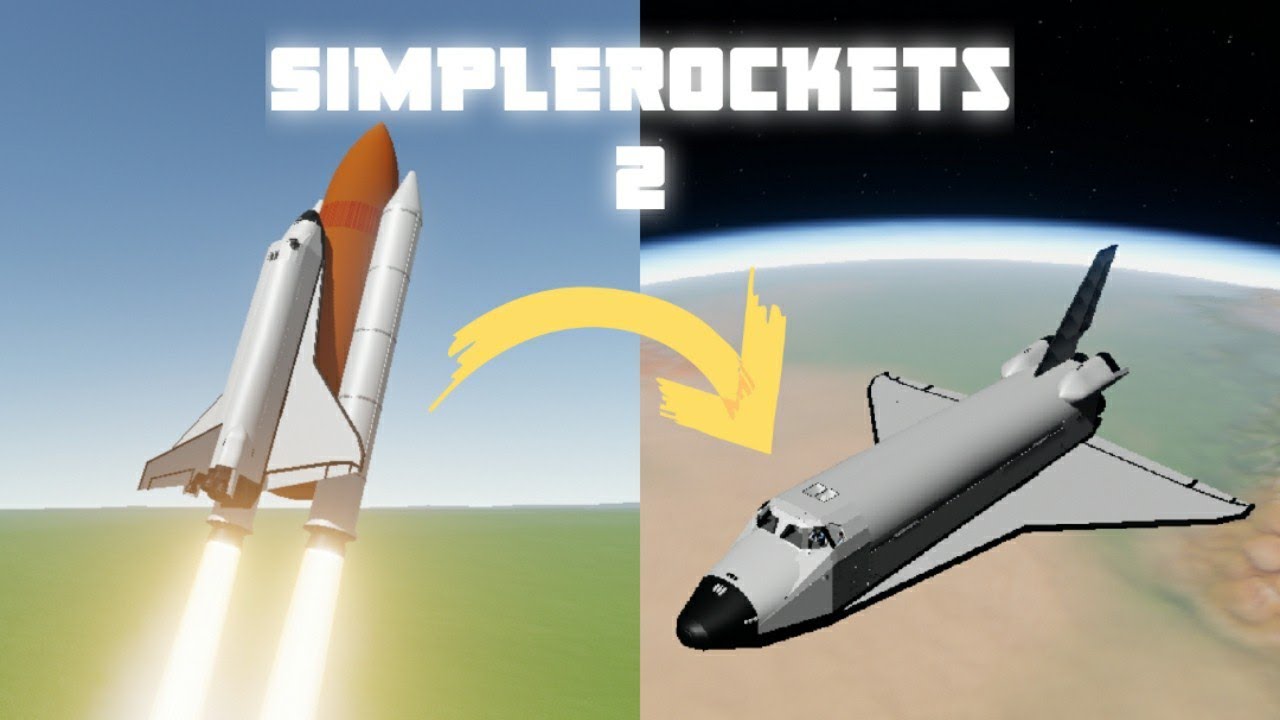 Space Shuttle in Simplerockets 2 Simplerockets 2 Mr Tuts YouTube