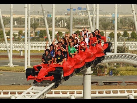 FORMULA ROSSA - The World's Fastest Coaster - მსოფლიოს ყველაზე სწრაფი ატრაქციონი აბუ დაბიში