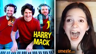 Pitch Perfect Duo and Rapper BLOW MINDS on Omegle