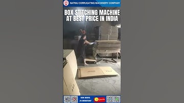 Box Stitching Machine at Best Price in India | Nagpal Industries | Natraj Corrugation Machine