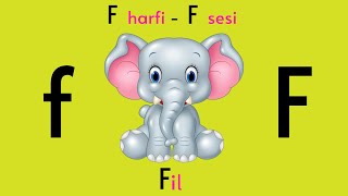 F sesi Öğretimi - F harfi Oyunu Resimi
