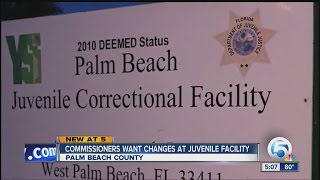 Commissioners want change at juvenile facility
