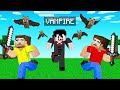 HUNTERS vs VAMPIRE SPEEDRUNNER! (Minecraft)