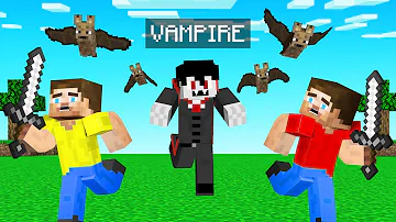 HUNTERS vs VAMPIRE SPEEDRUNNER! (Minecraft)