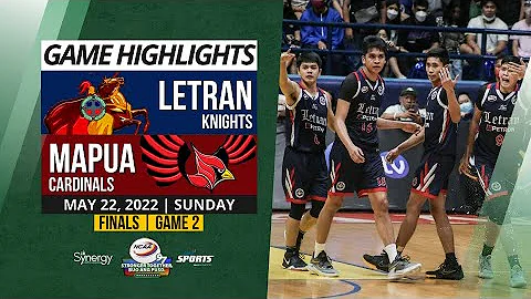 Letran Knights vs Mapua Cardinals | Game Highlights | NCAA Season 97 Finals (Game 2) | May 22, 2022