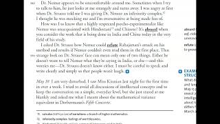 Flowers For Algernon - Progress Report 11
