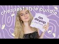 i bought the cheapest style bundle on Depop AGAIN (unboxing & try-on)