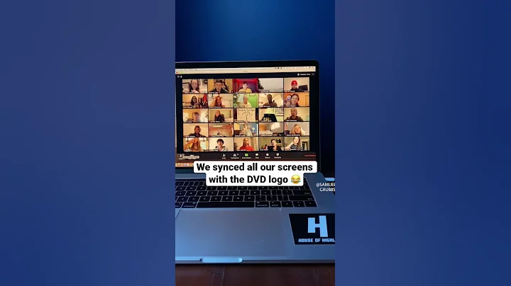 Our WHOLE Zoom class pranked our teacher (DVD Logo)