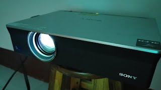ทดสอบฉายกลางคืนโปรเจคเตอร์ SONY VPL-CX120 ขายโปรเจคเตอร์ รีวิวโปรเจคเตอร์ SONY VPL-CX120