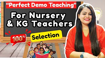 "Creative Teaching Demo for Nursery & KG Teachers | Engaging Early Years Techniques"