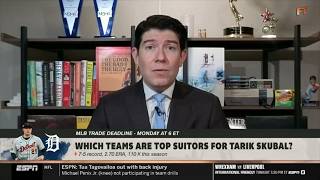 FIRST TAKE | Jeff Passan BREAKING: LA Dodgers unlikely to trade for top prospect Tarik Skubal