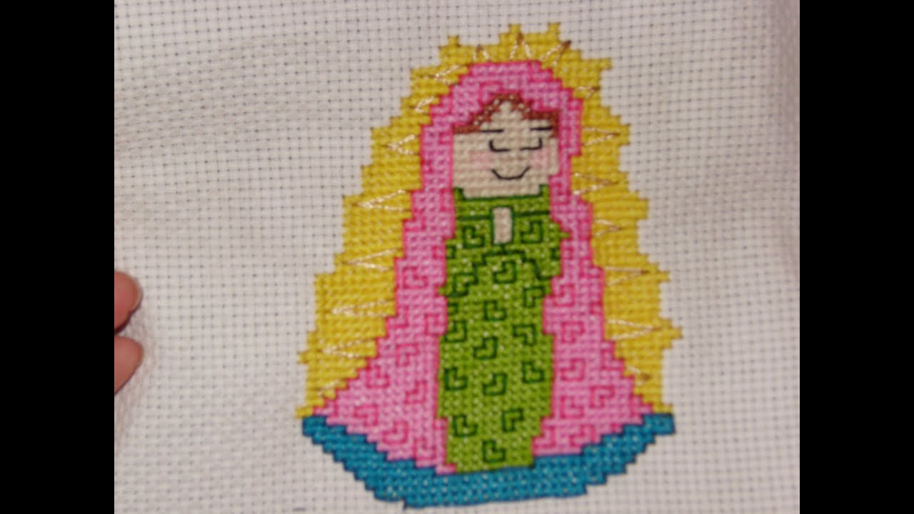 Virgencita De Guadalupe En Punto De Cruz Virgencita De Guadalupe En Punto De Cruz