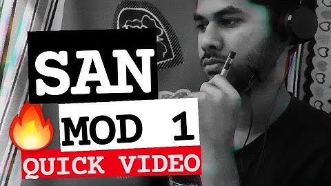 SAN 18CS822 MODULE 1 Storage Area Networks [QUICK VIDEO] VTU 8th SEM CSE/ISE