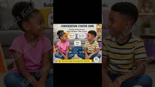 Conversation Starter Game #BellzKidsCorner #socialskills #kidsconfidence