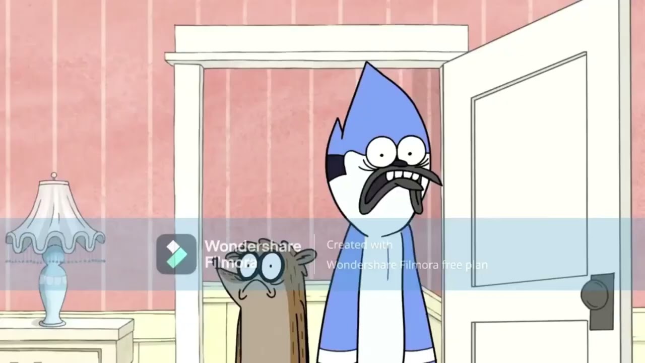 Mordecai & Rigby Reaction To Stella Winx Rage Face