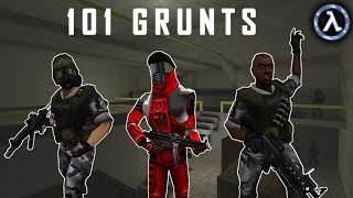 [Sven Co-op 101 Grunts (Solo) No Deaths] Full Walkthrough