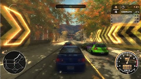 NFS Most Wanted REDUX - Part 3 - Race #2 - Diamond & Union (Sprint)