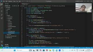 Low-Level-Design of ParkingLot System using oops java