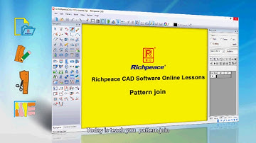 Richpeace CAD Software Online Lessons Tip of the day Pattern join