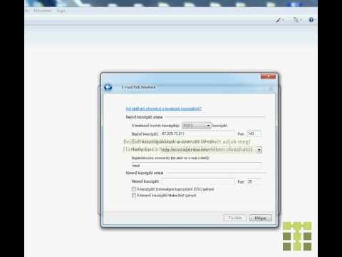 Videó: Hogyan állítsuk Be A Windows Leveleket A Mail Programba