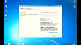 Microsoft Visual Studio 2010 Yükleme Ve Başlangıç