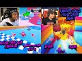 لقطات مضحكة 2 جلطة سيد وابو فله فى فول جايز Fall Guys 