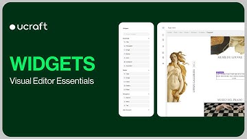 Widgets | Ucraft Next