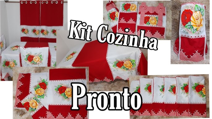 Jogo de cozinha pintado a mão #jogodecozinha #kitdecozinha 